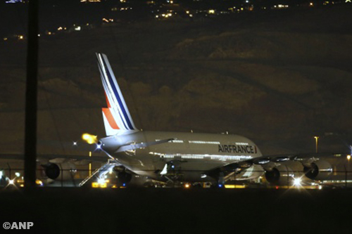 Niets gevonden in Air France vliegtuigen