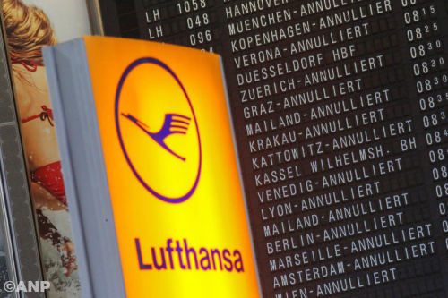 Lufthansa schrapt woensdag 930 vluchten 