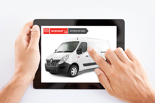 Renault Trucks start met webshop voor Renault Master