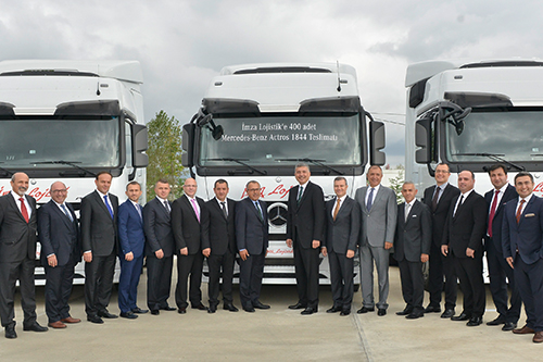 Grote order van 400 vrachtwagens voor Mercedes-Benz Turkije