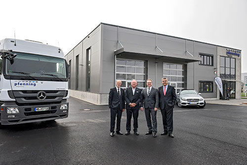 Pfenning Logistics opent nieuwe vestiging in Bremen: 60 nieuwe banen voor vrachtwagenchauffeurs