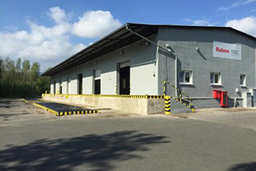 Nieuwe vestiging in Teplice voor Raben Logistics Czech