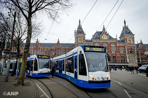 Staking in stadsvervoer Amsterdam en Utrecht