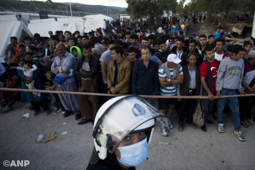 Stroom migranten naar Griekenland groeit