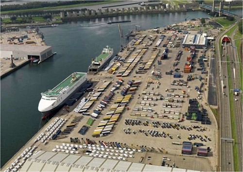 Uitbreiding terminal C.RO Ports in Rotterdam