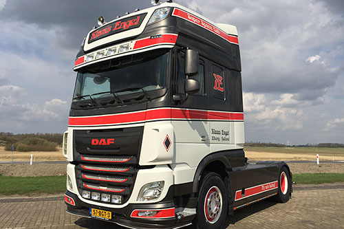 Nieuwe DAF XF voor Klaas Engel Transportservice