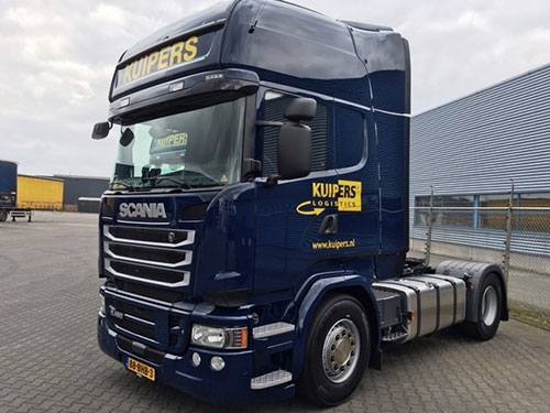 Nieuwe Scania's voor Kuipers Logistics