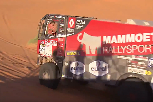 Mammoet Rallysport ruikt de winst in Libya Rally