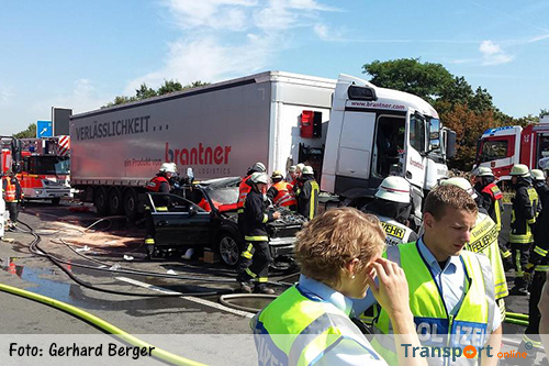 Drie gewonden bij ernstig ongeval op Duitse A46 [+foto]