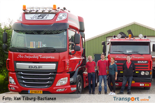 Nieuwe DAF voor Arie Swijnenburg Transporten