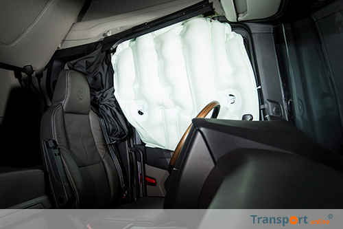 Scania lanceert eerste gordijnairbag ter wereld voor vrachtwagens
