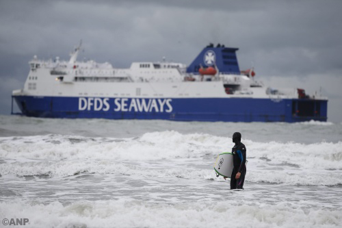 Franse speciale eenheid patrouilleert op Noordzee-ferry's