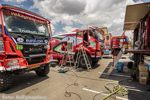 EVM Rallyteam met frisse moed en hoge ambities aan de start