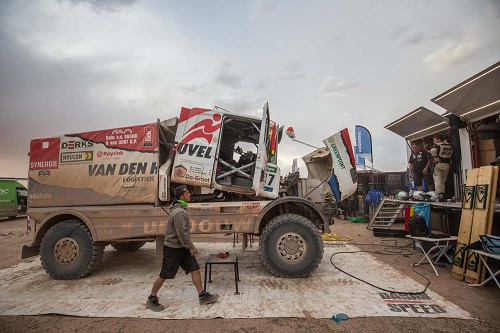 Monteurs DakarSpeed verrichten mirakel