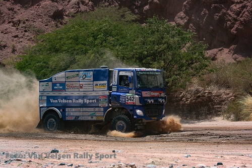 Van Velsen Rally Sport bereikt de finish in Le Dakar 2016