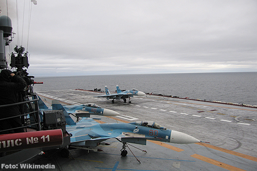 Russisch gevechtsvliegtuig stort in Middellandse Zee