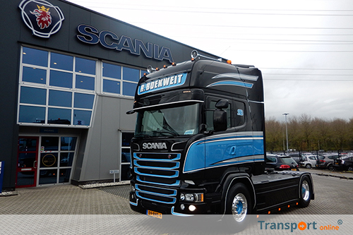 Nieuwe Scania R450 Topline voor R. Boekweit Transport
