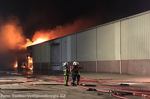 Grote brand op scheepswerf in Aalst [+video]