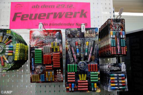 Nederlanders massaal naar Duitsland voor vuurwerk