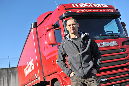 Chauffeurs transportbedrijf Macharis wilden per se Scania