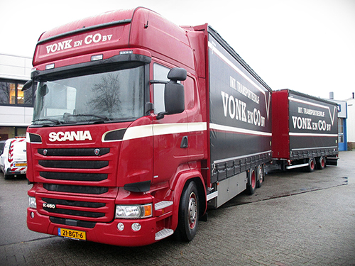 Nieuwe Scania volumecombi voor Vonk en Co