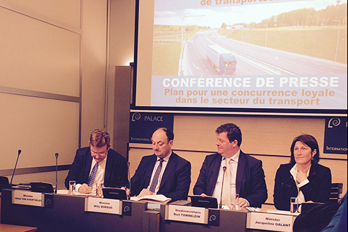 Belgische partijen zetten handtekening onder 30 concrete maatregelen tegen oneerlijke concurrentie transportsector