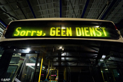 Busverkeer Amsterdam-Noord komt weer op gang