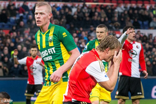 Vijfde nederlaag op rij voor Feyenoord 