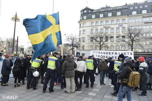 Arrestaties Zweden na bedreigen vluchtelingen 