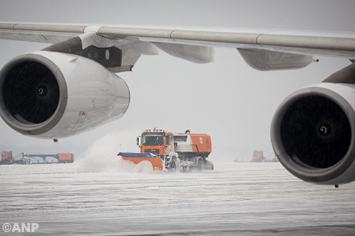 United Airlines staakt vluchten Washington door sneeuw 