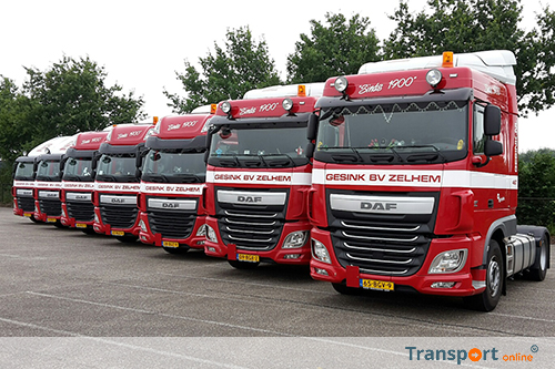 Zeven nieuwe DAF Euro 6 voor Transportbedrijf Gesink