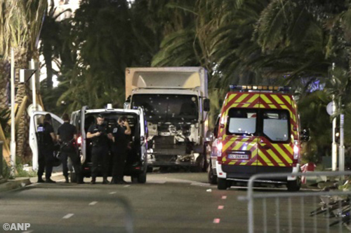 Burgemeester Nice: wapens en granaten in vrachtwagen gevonden