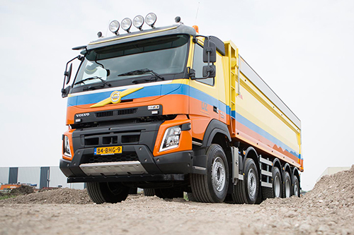 Volvo FMX 10x4 asfaltkipper voor De Jong Zuurmond