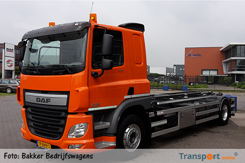 Speciale DAF FA CF 370 Sleeper Cab voor Eskes Event Cleaning