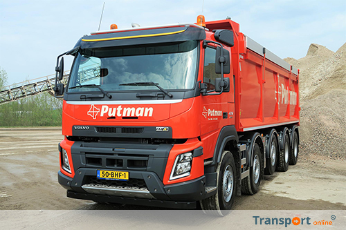 Putman Afvalinzameling en Logistiek neemt vier Volvo FMX bouwtrucks in gebruik
