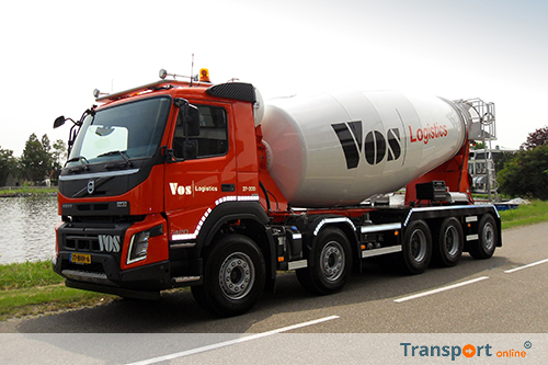 Vos Logistics neemt nieuwe betonmixers in gebruik