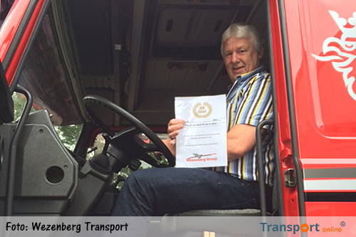 Johan van Asselt al 40 jaar trouw aan Wezenberg Transport