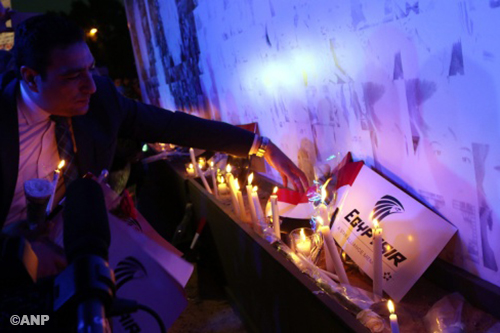 Geen verdenking terrorisme in crash EgyptAir