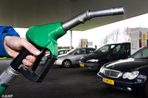 Tanken in Nederland relatief duur