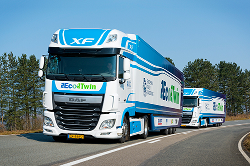 'EcoTwin' neemt deel aan European Truck Platooning Challenge
