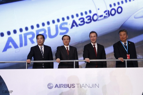 Airbus bouwt nieuwe fabriek in China