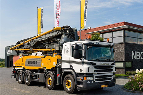 Vier nieuwe Scania's voor Noorder Betonpompen Centrale