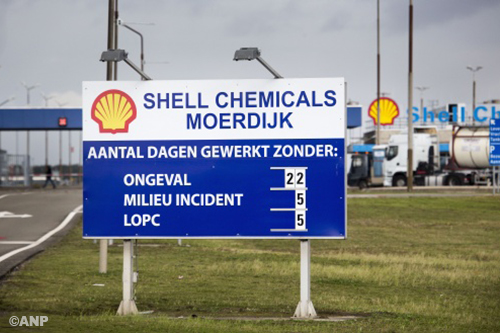Lek Shell Moerdijk geen risico's gezondheid