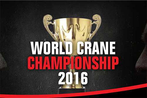 Hiab organiseert opnieuw het World Crane Championship