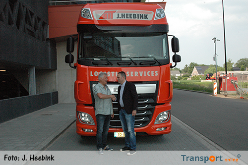 Rene van Houte 40 jaar in dienst bij J. Heebink Logistic Services