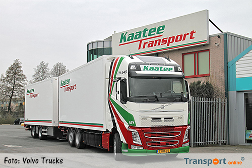Volvo FH truck met Dual Clutch voor Kaatee Transport