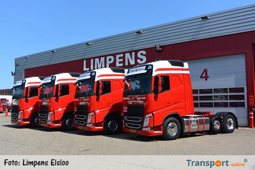 Vijf nieuwe Volvo's voor Limpens Elsloo