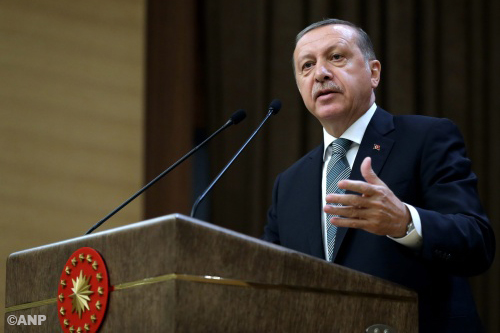 Erdogan kraakt door EU geëiste wetswijziging