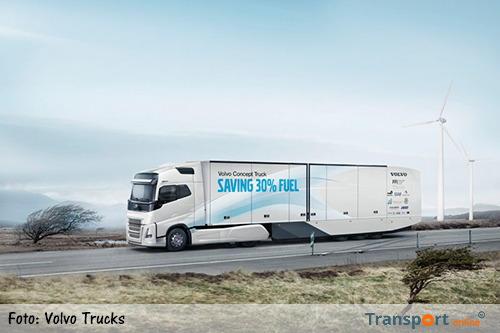 Nieuwe Volvo Trucks-concepttruck verlaagt brandstofverbruik met meer dan 30 procent