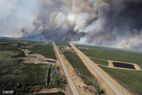 Brand rukt op naar Saskatchewan